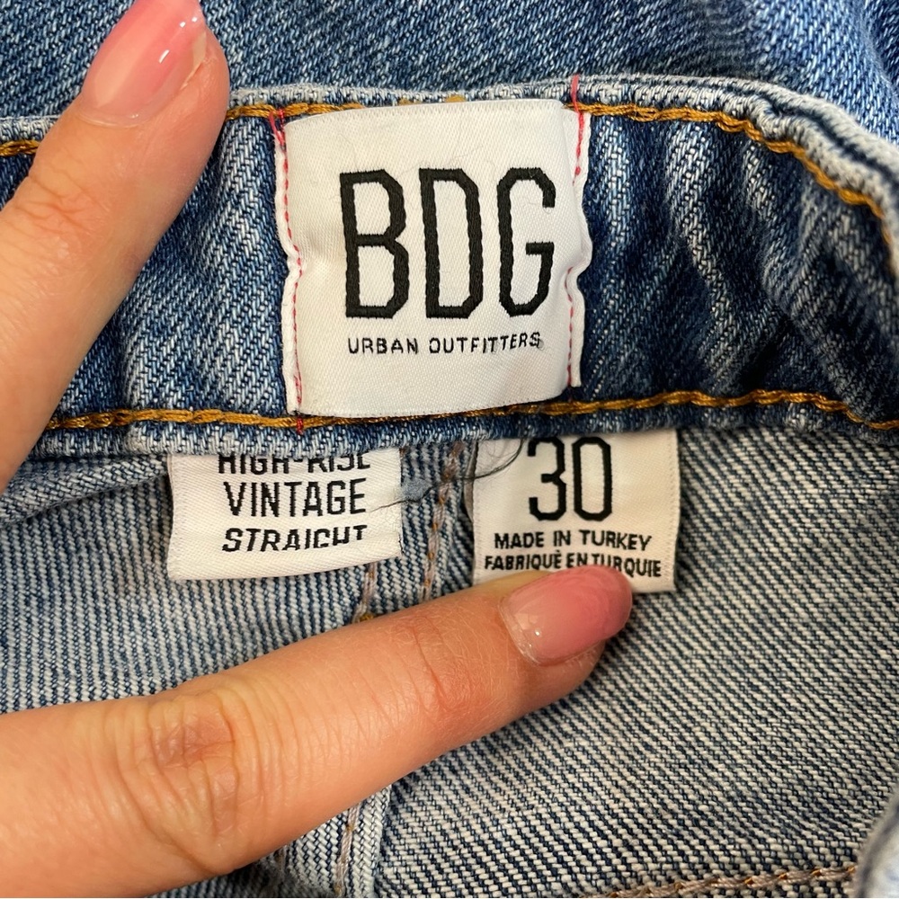 UO BDG High Rise Vintage Straight Jeans - Picture 3 of 7